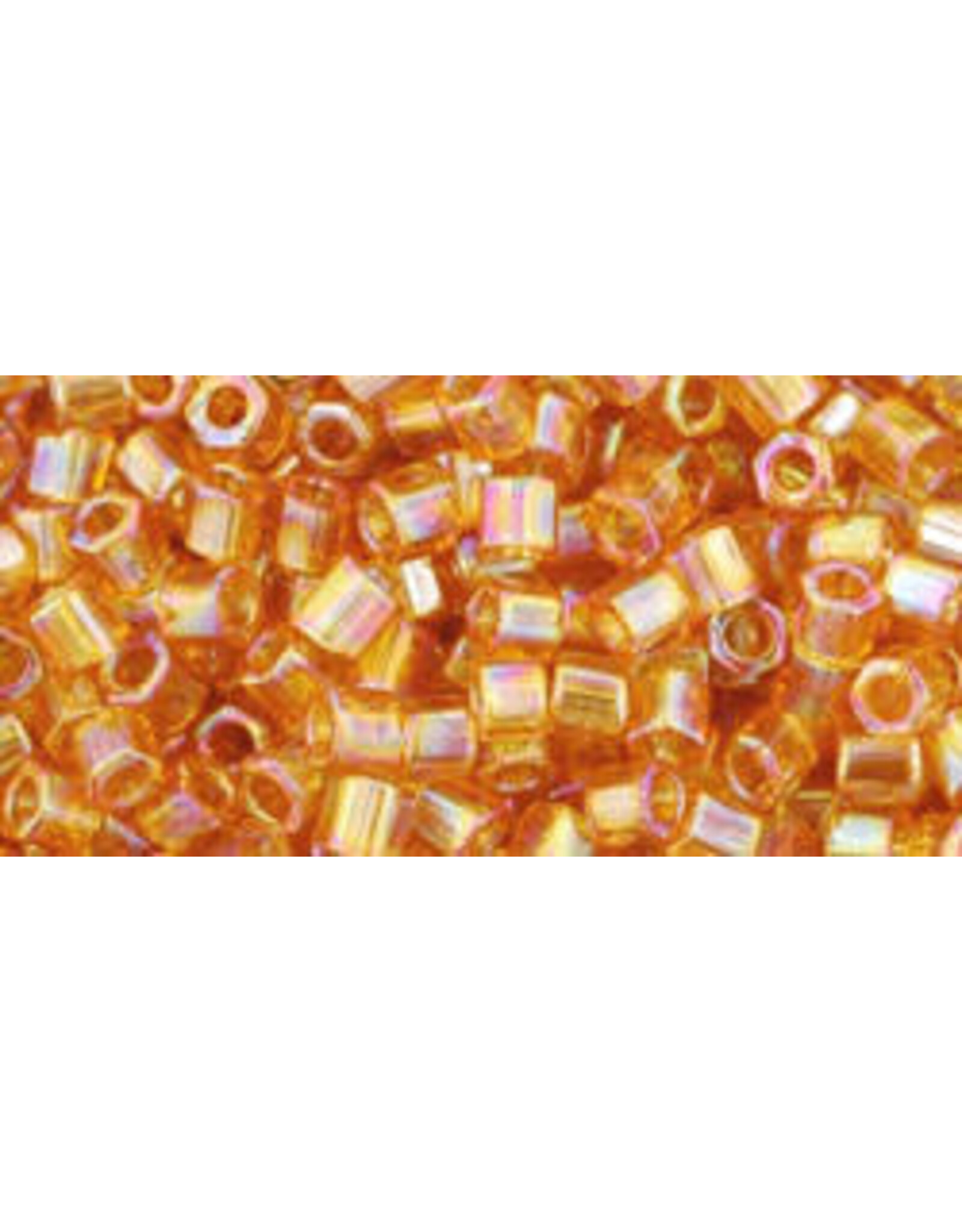 Toho 162c 8  Hex 5g  Transparent Topaz AB