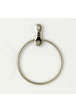 Earring Hoops with Link 20mm Nickel Colour NF x10