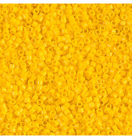 Miyuki db1132b 11 Delica 25g Opaque Canary Yellow
