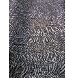 Faux Leather Beading Backing Brown Lizard Skin   .8mm thick 8x11"