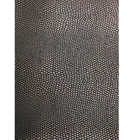 Faux Leather Beading Backing Bronze Lizard Skin   .8mm thick 8x11"