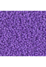 Miyuki db1379 11 Delica 3.5g Opaque Violet Purple dyed