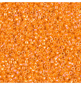 Miyuki db1573b 11 Delica 25g  Opaque Mandarin Orange  AB