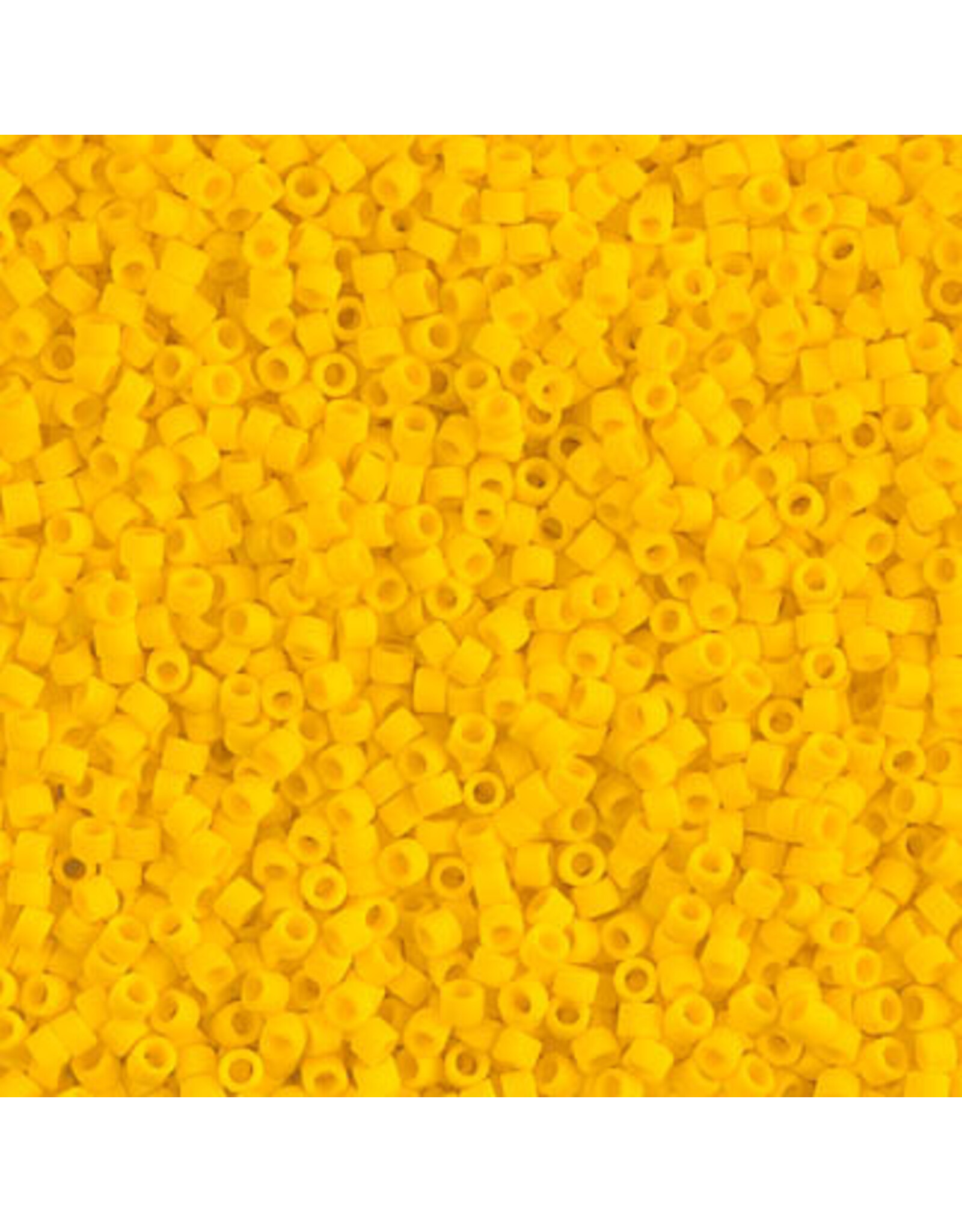 Miyuki db1582 11 Delica 3.5g Opaque Canary Yellow Matte