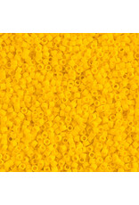 Miyuki db1582b 11 Delica 25g Opaque Yellow Matte