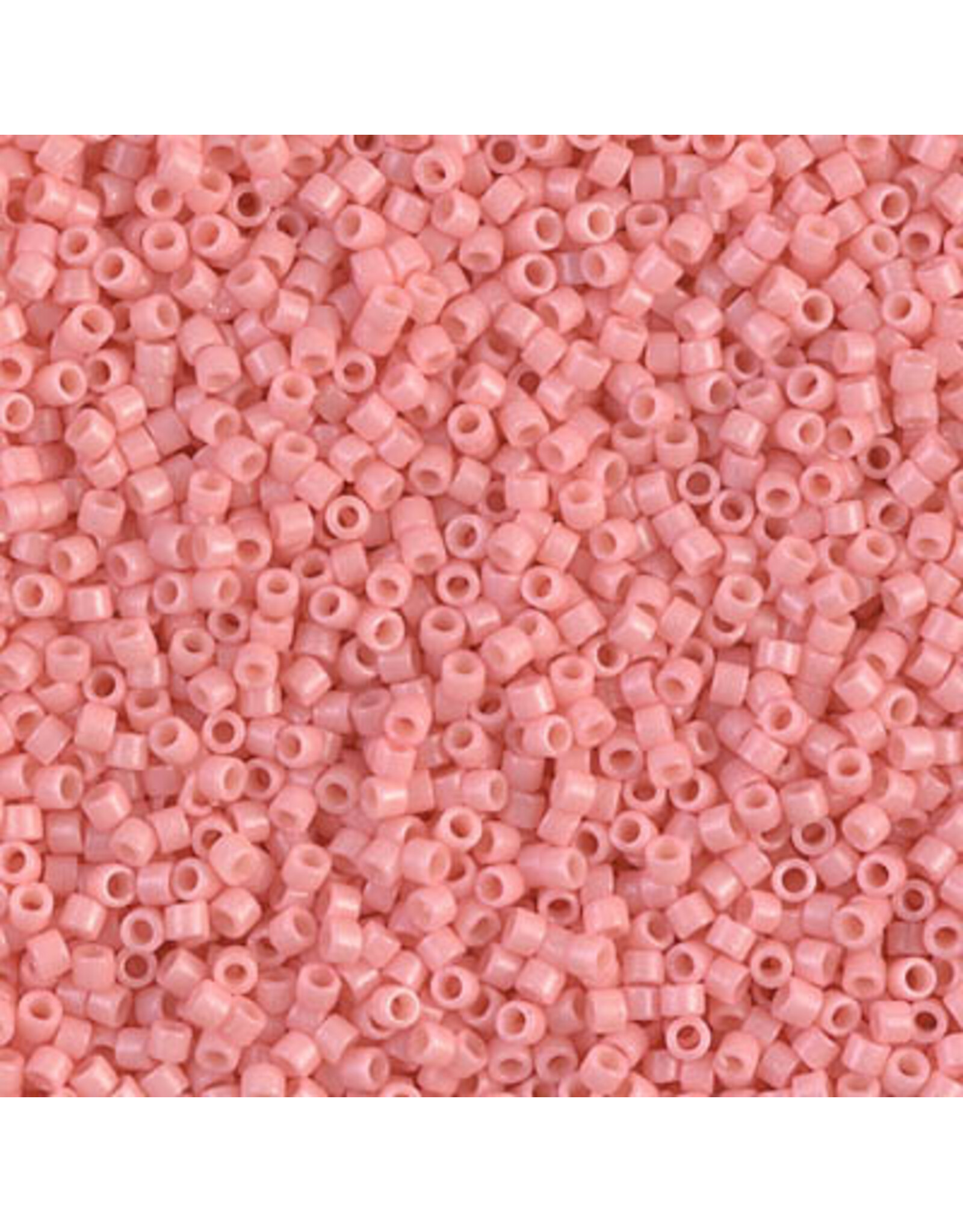 Miyuki db2113b 11 Delica 25g Opaque Light Peach Duracoat