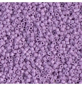Miyuki db2136b 11 Delica 25g Opaque Lilac Purple   Duracoat