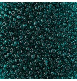 Czech 201179 8  Seed Transparent Teal Green