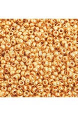 Czech 201605 8 Seed Gold Metallic