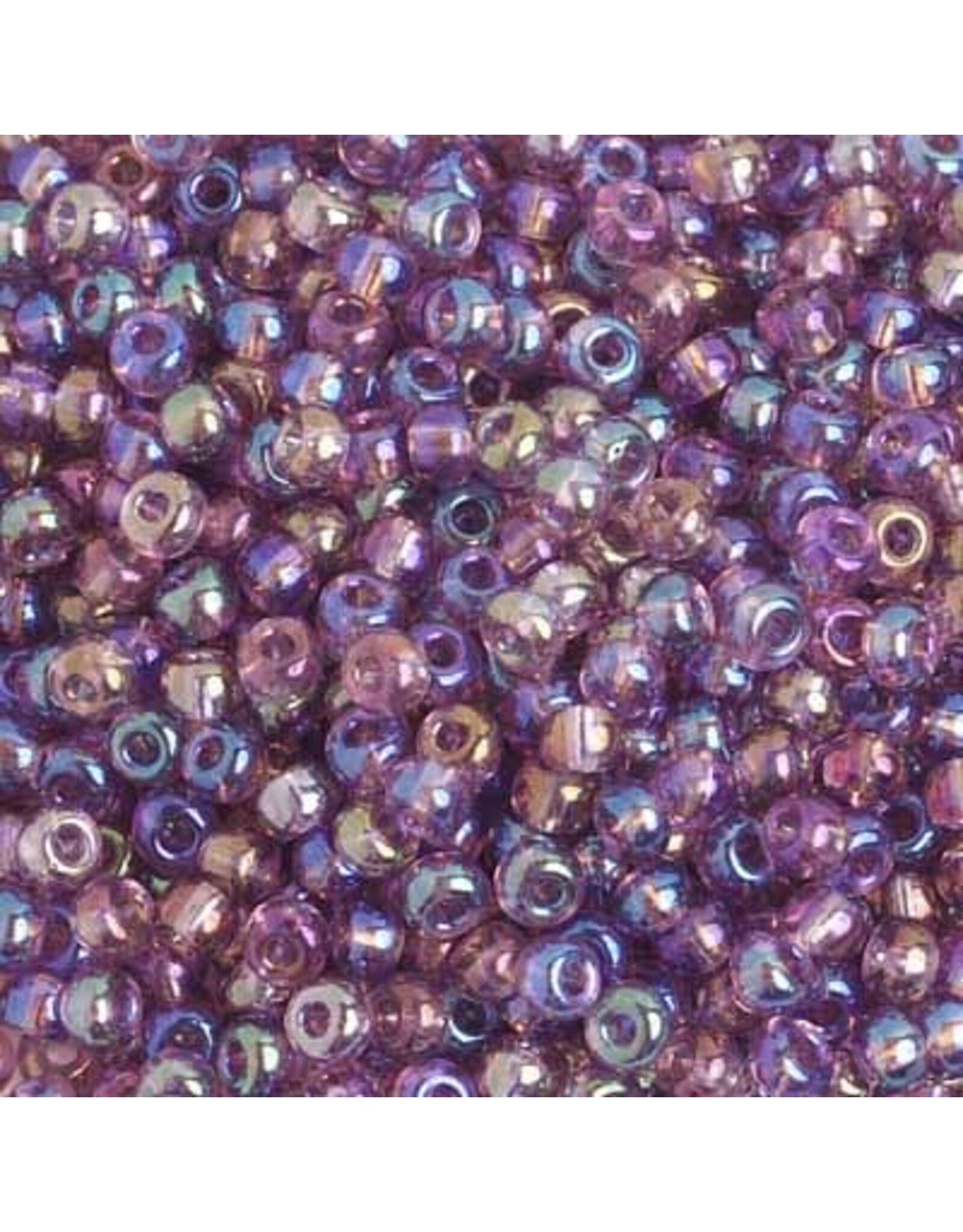 Czech 401008  6  Seed   Transparent Light Amethyst Purple  AB