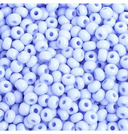 Czech 401075 6  Seed Opaque Powder Blue