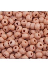 Czech 440020  6 Seed Pink s/g Dyed