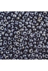 Czech 401721  6  Seed  Gunmetal Metallic Grey