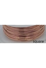 22g Square  Bare Copper 1lb  420 feet