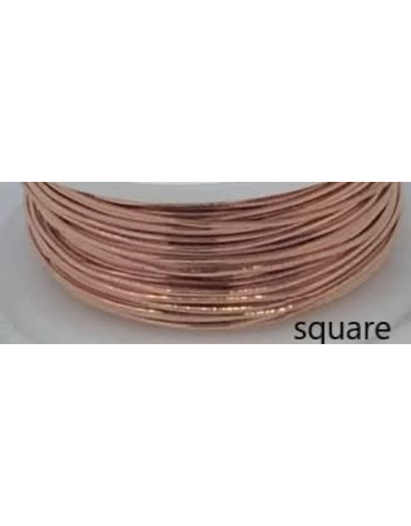 20g  Square Bare Copper 8y