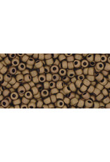 Toho 702 11  Round 40g Dark Copper  Brown Metallic Matte