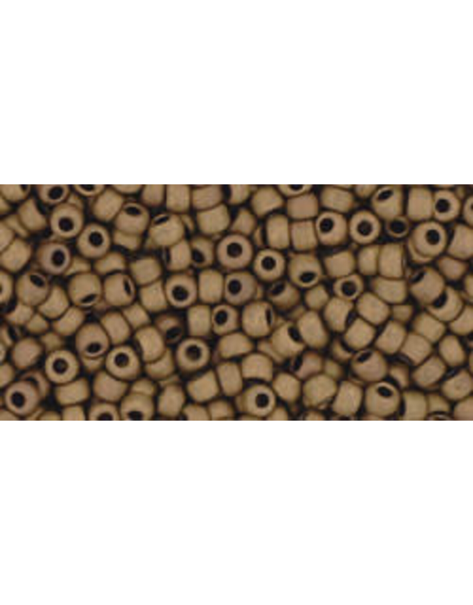 Toho 702 11  Round 40g Dark Copper  Brown Metallic Matte