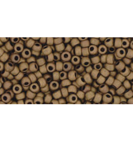 Toho 702 11  Round 40g Dark Copper  Brown Metallic Matte