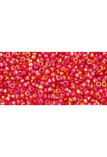 Toho 165c 15 Seed 20g   Transparent Ruby Red AB