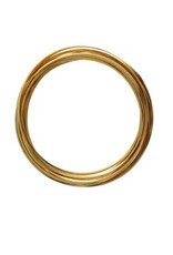 21g  Square Non Tarnish Gold  7y