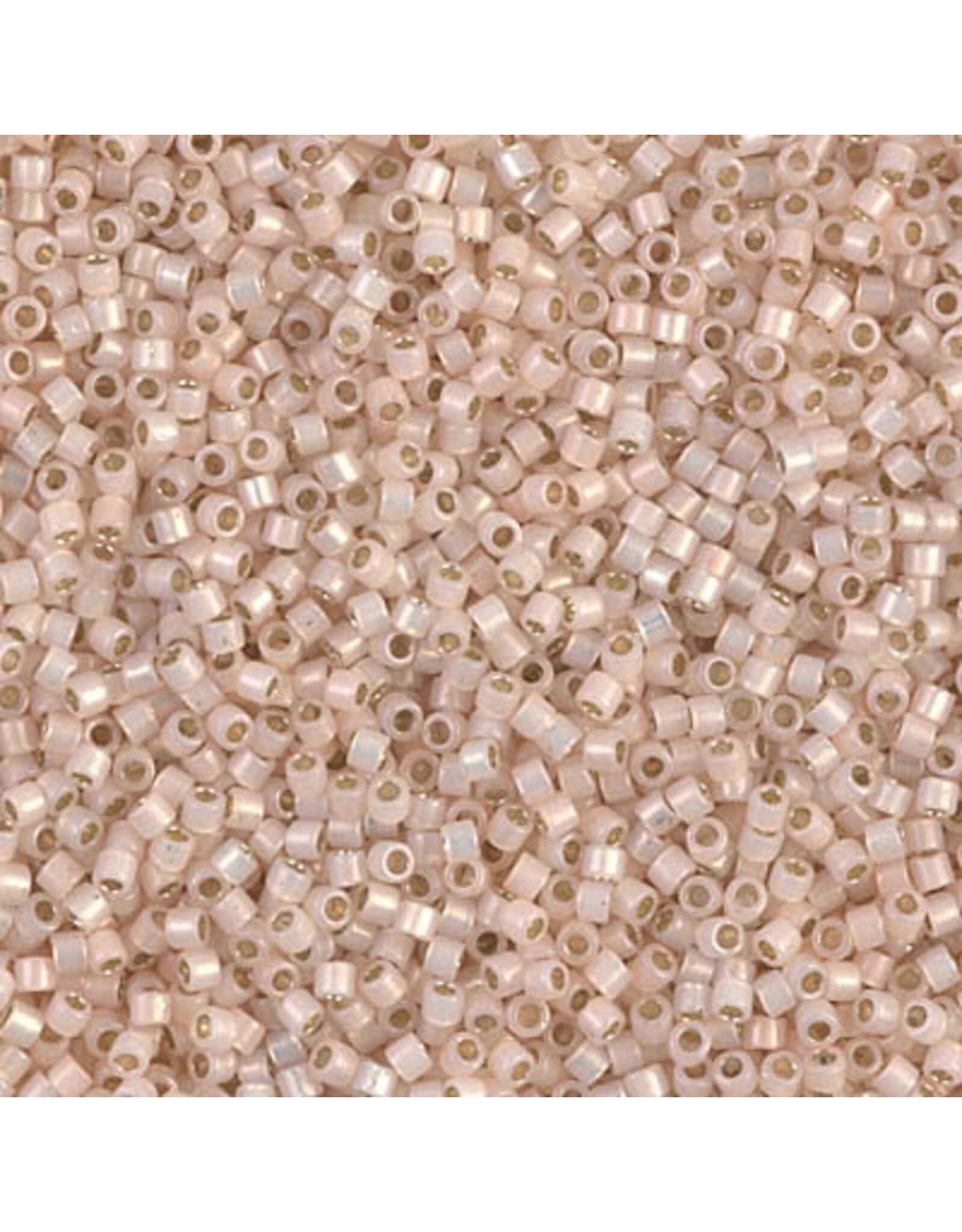 Miyuki db1452 11 Delica Pale Peach Opal s/l