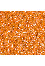 Miyuki db1563 11 Delica Opaque Orange Lustre