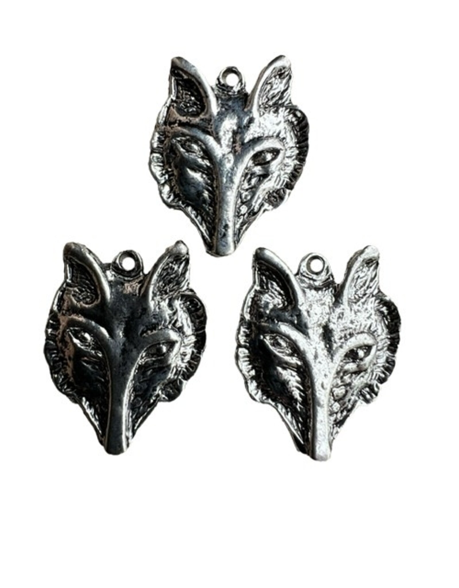 Wolf Head  35x25mm  x20  NF