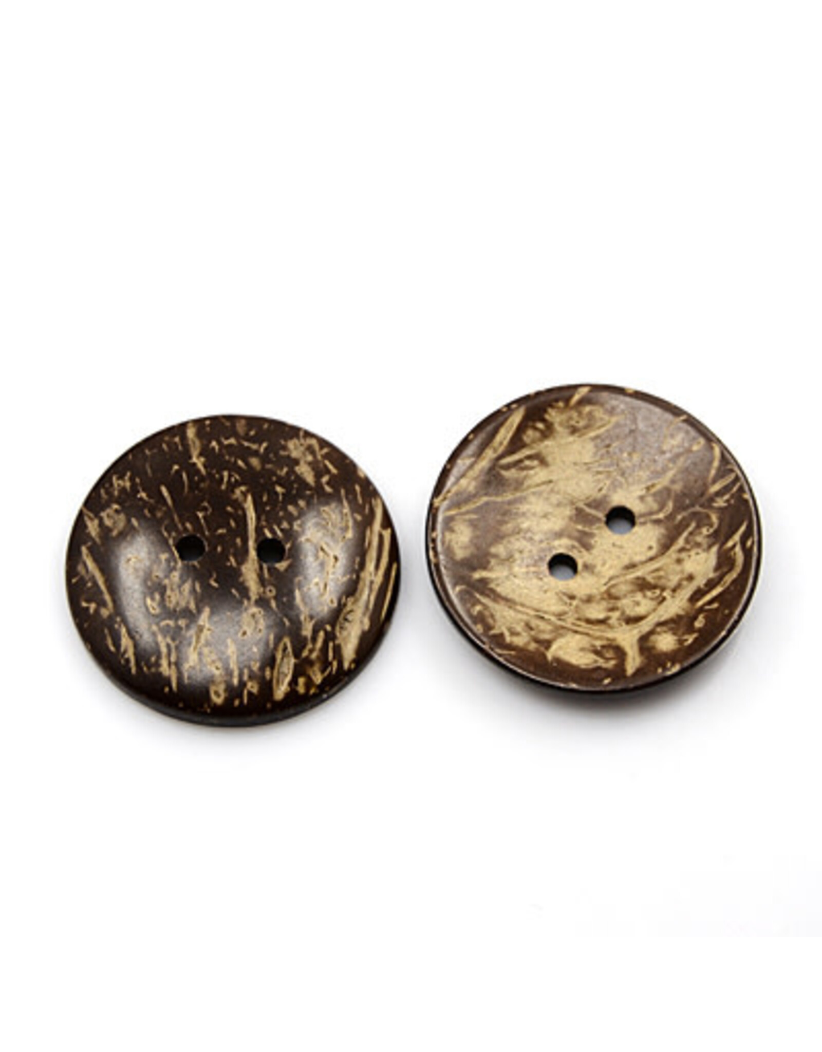 Coconut Shell Button 44mm x6