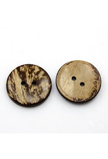 Coconut Shell Button 34mm x6