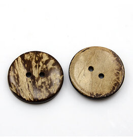 Coconut Shell Button 34mm x6