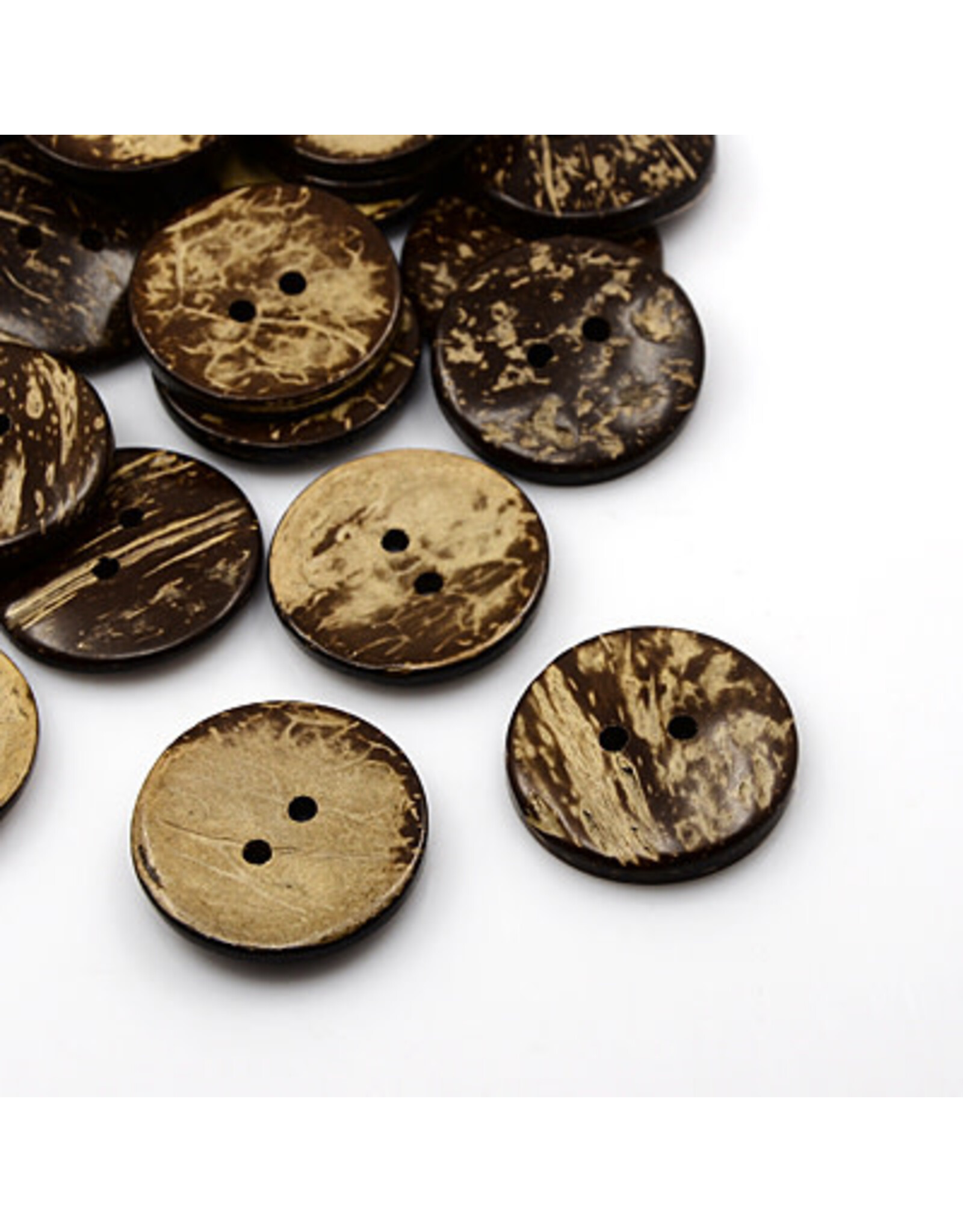 Coconut Shell Button 34mm x6