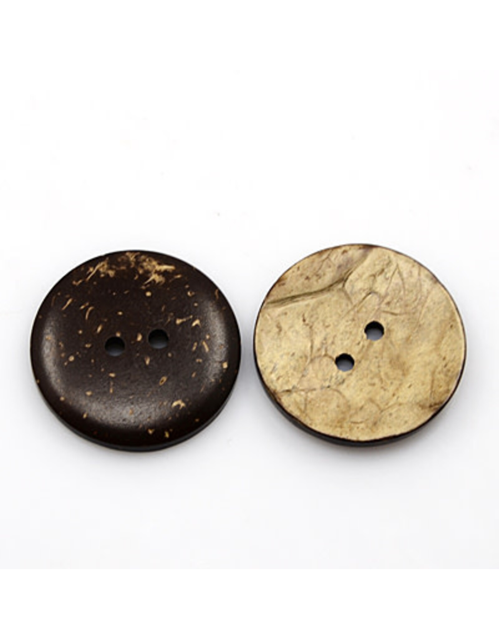 Coconut Shell Button 30mm x6