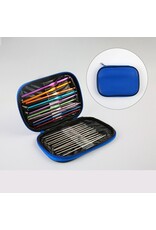 Crochet  Needle Set Multi Colour With Random Colour Case   x22 pieces