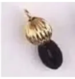 Eyeglass Holders  18x7mm  Gold/Black  x10