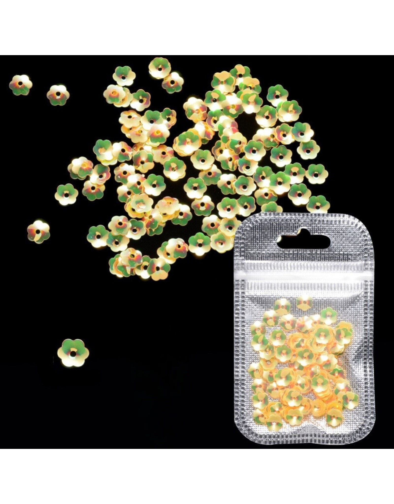 6mm Cupped Flower Sequin 2g