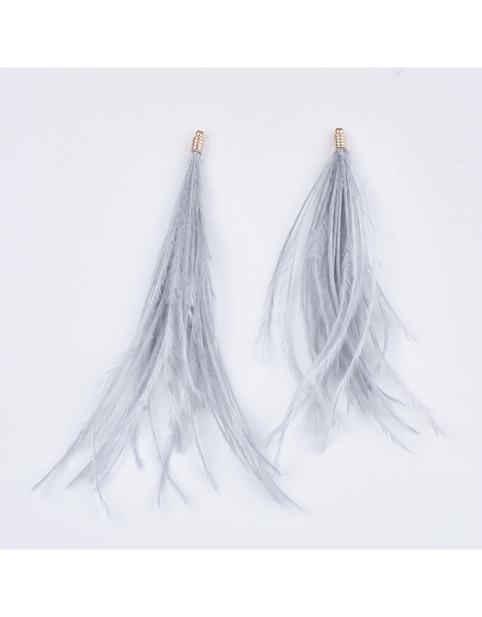 Ostrich Feather Dangle 130mm