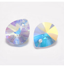 Drop Clear AB  8x6mm  x6 pcs