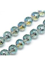 18mm Round  Faceted    x10
