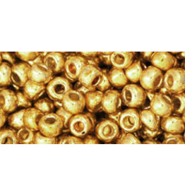 Toho pf557  6  Round 40g  Gold Starlight  Metallic