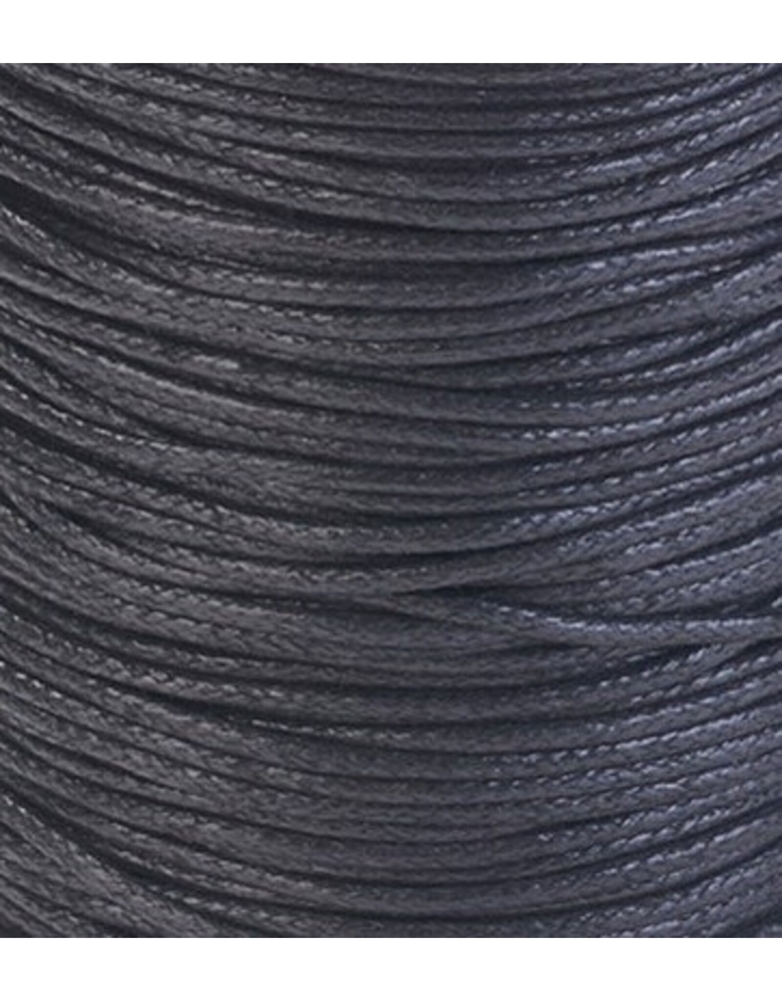 #400-Cotton  Cord  1.5mm Black x10m