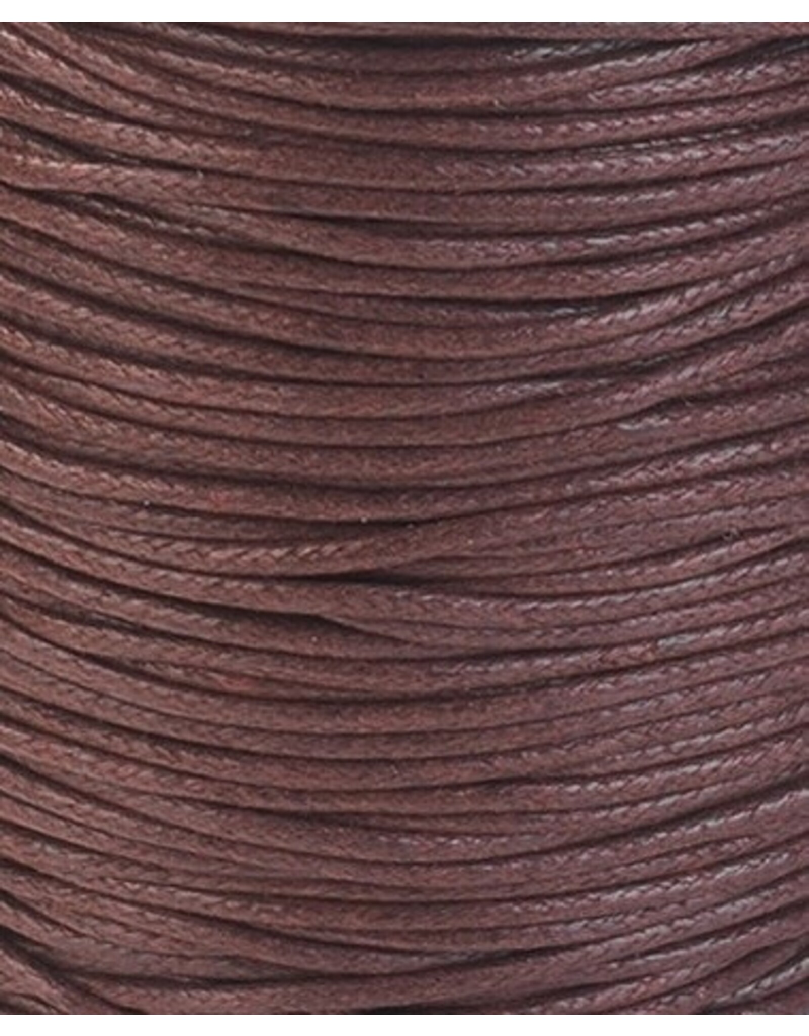 #401-Cotton  Cord  1.5mm Brown x10m