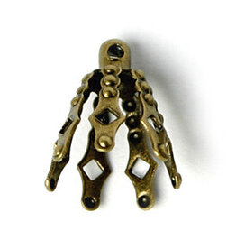 Glue On Filigree Bail 13x10mm  x10