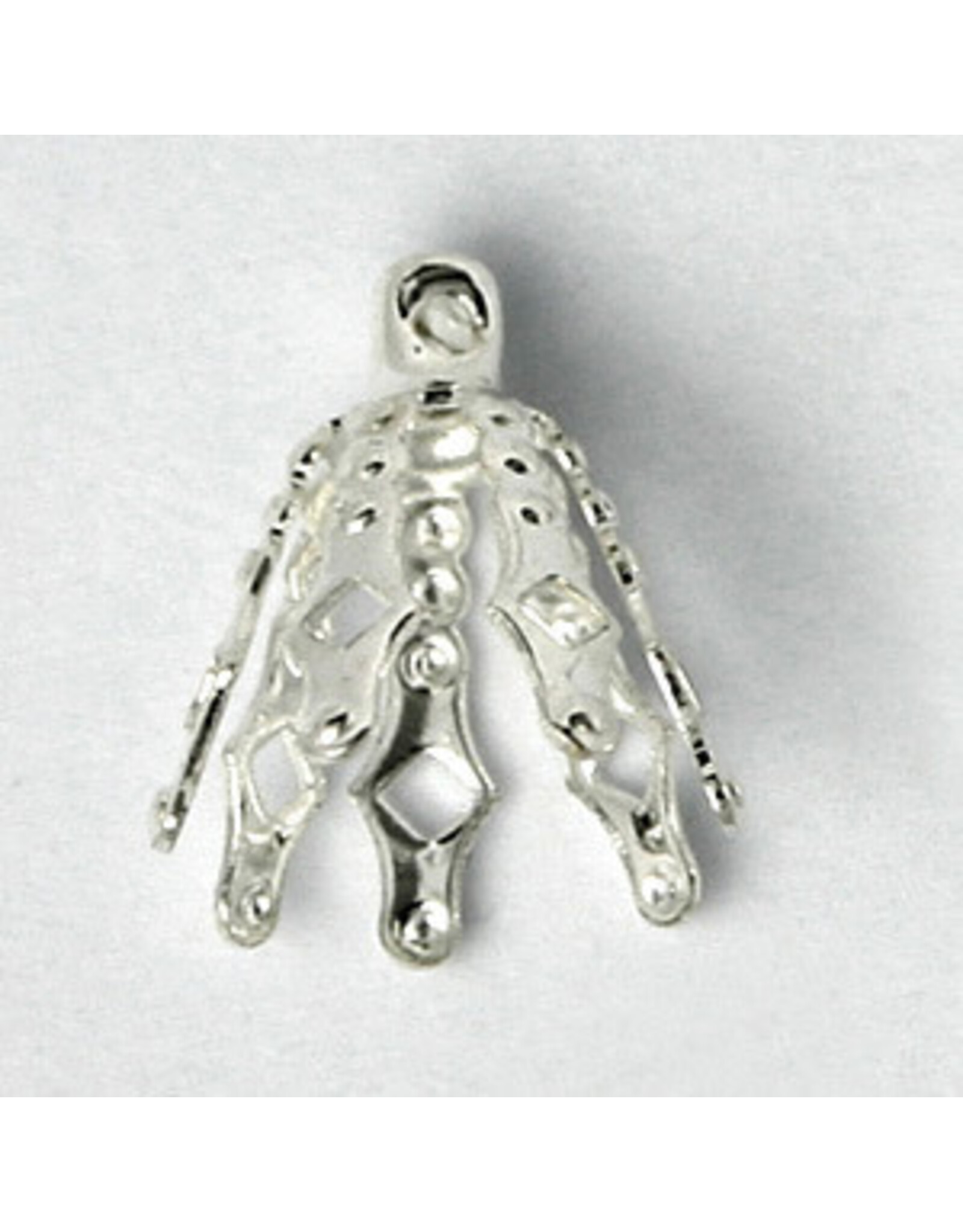 Glue On Filigree Bail 13x10mm  x10