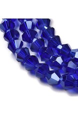6mm Bicone Cobalt   AB  x45