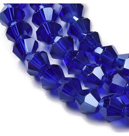 6mm Bicone Cobalt   AB  x45