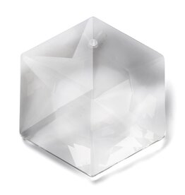 Hexagon 98x86mm Clear