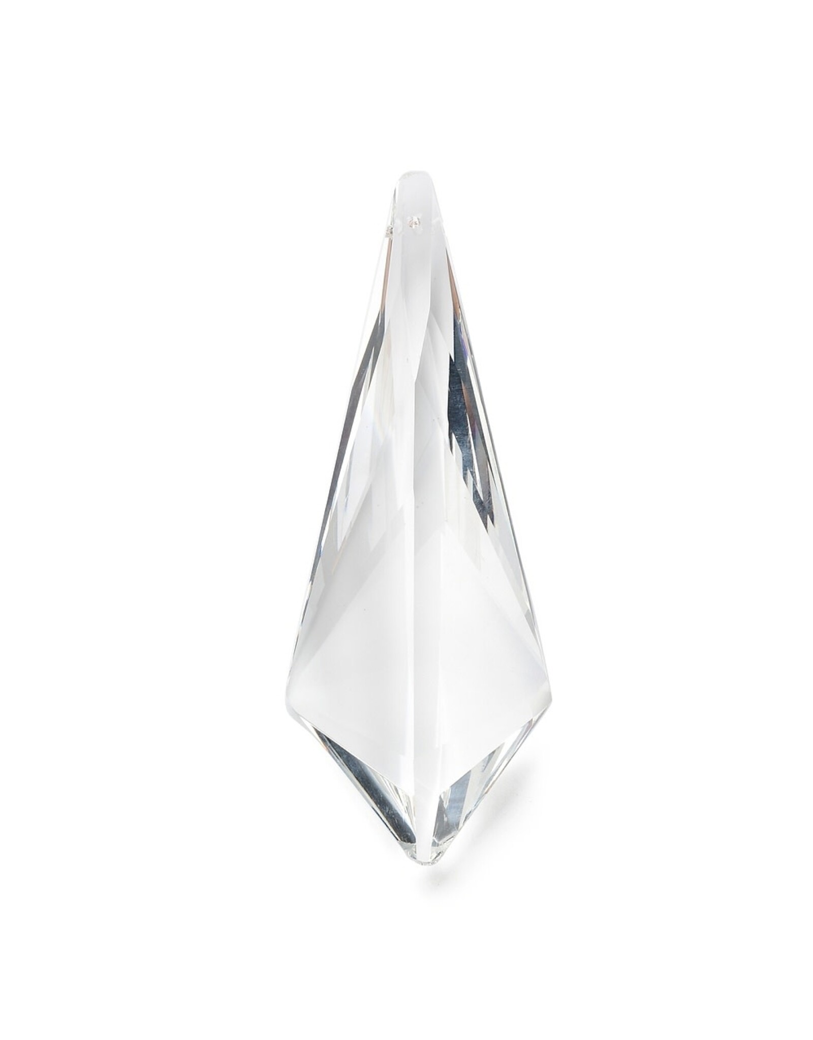 Pointed Drop 120x44mm Clear