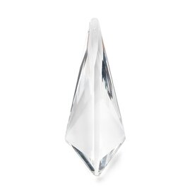 Pointed Drop 120x44mm Clear
