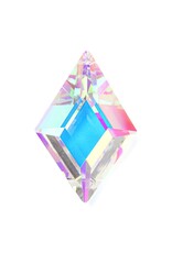 Rhombus 62x41mm Clear AB   Chinese Crystal