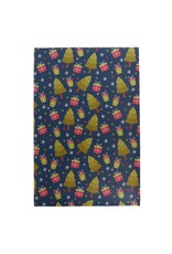 Faux Leather Beading Backing  Trees and Presents  .7mm thick  8x11"